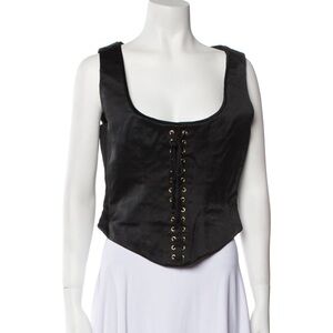 Moschino Couture black corset top